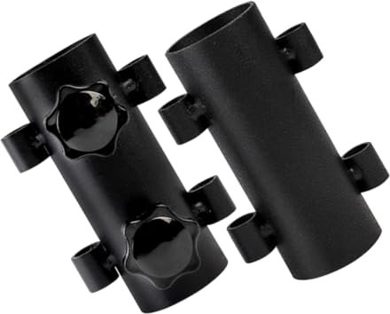 TOGEVAL 2piezas Soporte De Poste para Toldo Ajustable Fijador Resistente para Tiendas y Sombrillas para Camping y Actividades Al Aire