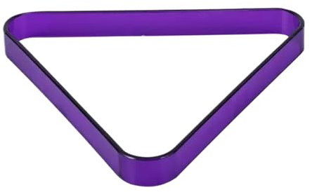Triangle de billard – Accessoires de sport – Support triangulaire pour table de billard – Pour salle de jeux, maison, club, bar, entraînement quotidien, joueur amateur