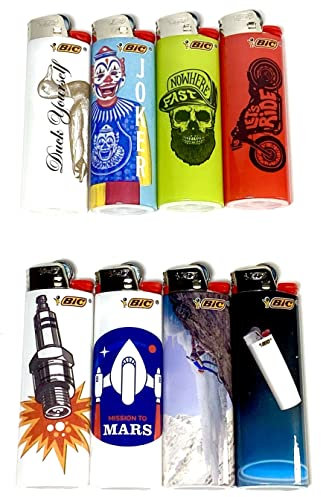 Bic Lot de 8 briquets collection Choice.