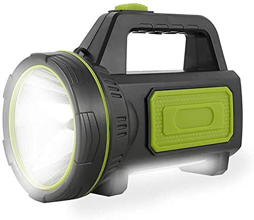 Torcia LED Alta Potenza Ricaricabile USB 135000 lumen 6000mAH con Luce Laterale Torcia Portatile e Impermeabile ad alta Potente per Escursionismo di Emergenza Caccia in Campeggio