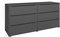 Vicco Kommode Ruben, Kommodenschrank, Anthrazit, 160.2 x 77.6 cm