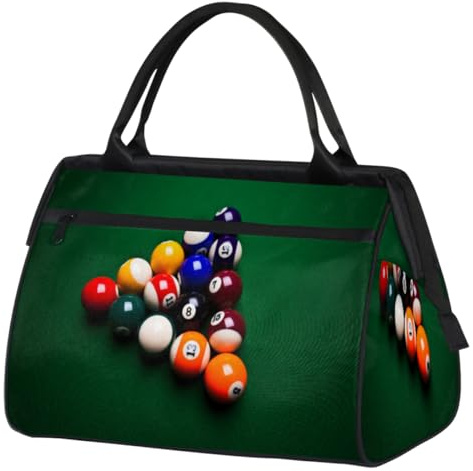 Reseduffelväska för kvinnor, män, barn, flickor, snookerboll, helg, övernattningsväskor, 24 L, kappsäck, kabinväska för sport, gym, yoga, Färg, 24L, Väskorganiserare