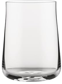 Alessi Eugenia NF09/3 - Bicchiere di Design per Long Drink, Estetica Minimale, in Vetro Cristallino, 41 cl