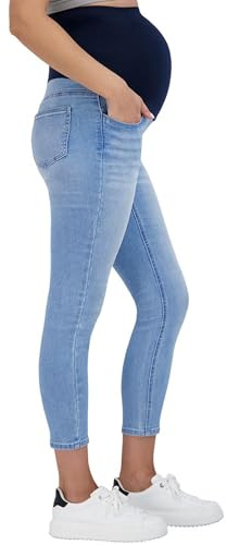Savi Parker Women’s Maternity Jeans Over The Belly - Maternity Clothes- Pregnancy Clothes for Fall and Winter Maternity Pants – 27“ Inseam