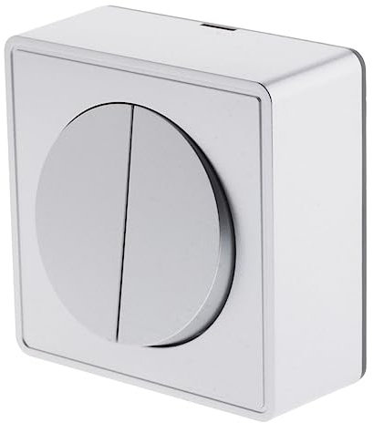 Zenitech - Interrupteur Double Complet va et Vient 10A en saillie Silver - Vulco