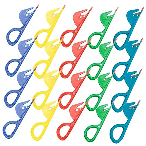 Mobestech 20pièces Ciseaux Découpe Intestin Volaille Inoxydable Outils Ouverture Intestins Cuisine Coupe Facile Et Pratique Pour Poulet Canard