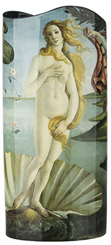 Neuf dans une boîte Botticelli la naissance de Vénus Silhouette d'art Vase Parastone pour John Beswick