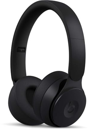Beats Solo Pro Wireless Noise Cancelling On-Ear Headphones - Black (Renewed)