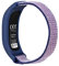 C2D JOY Sport Mesh Nylon Armbänder Kompatibel mit Garmin Vivofit 4 Tracker Ersatzbänder mit Hülle (M, Mitternachtsblau)