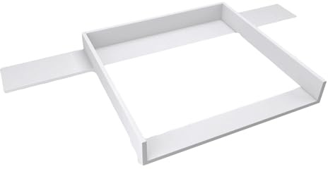 regalik Skötdel med Skiva för Hemnes IKEA, Vit