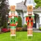 Capoda 2 Pcs Outdoor Nutcracker Christmas Decorations Large Christmas Nutcracker Yard Sign with Stakes Xmas Soldier Outdoor Signs Decor for Christmas Winter Yard Garden Lawn Porch(Classic)