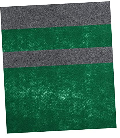TOYANDONA Alfombra de Terrario para Reptiles y Tortugas Absorbente y Lavable, Sustrato de Microfibra Gris y Verde 50x30 Cm, 4 Piezas para Gecko, Serpiente y Tortuga, Uso en Terrarios y Acuarios