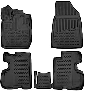 Passgenaue ELEMENT 3D Fussmatten für Renault Arkana, 2019->, Cross., 4 TLG.