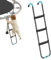 Trampolin-Treppen – -Trampolin-Leiter, Outdoor-Hinterhof-Trampolin-Leiter | 2-Stufen-/3-Stufen-breite, stabile Stahlleiter mit rutschfesten Stufen, Trampolin-Ausrüstung, Stahlleiter Tramp