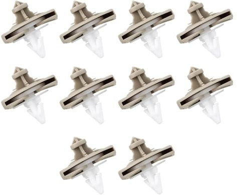 eMagTech Lot de 10 clips de fixation de panneau de porte CL-00661-002 compatibles avec VW Golf 3 91-97