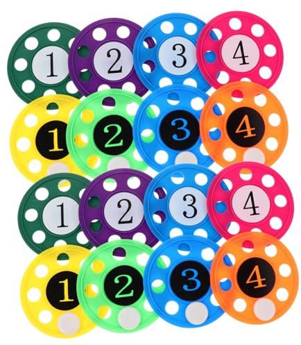 LIOOBO 16pcs Diving Pool Water Sinking Discs for Swimming Training Dive Training Tools Summer Pool Games for Boys