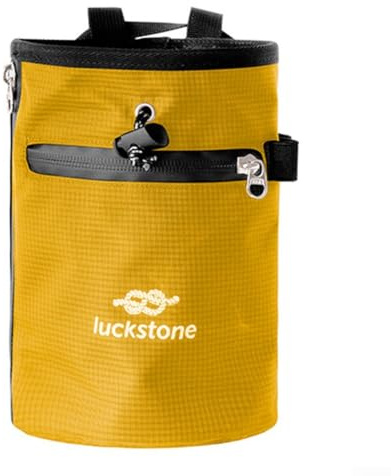 Sac à craie antidérapant avec sangle réglable conçu pour améliorer votre expérience sportive (orange)