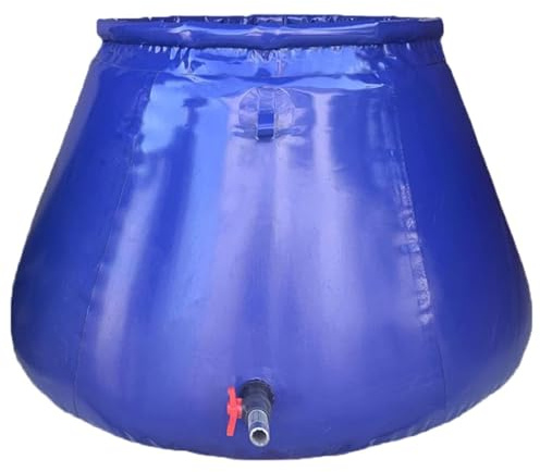 Bolsa de Almacenamiento de Agua de Lluvia,Barriles Plegables de Almacenamiento de Agua de Emergencia,Portador de contenedores de Agua agrícola con Salida,Tanque de vejiga de Agua de Lluvia(200L)