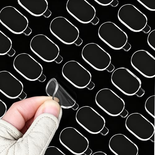 480 Pcs Double Sided Clear Sticky Dots with Pull Tab,No Trace Sticky Dots