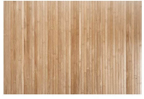 STOR PLANET Alfombra DE Bambu Premium con Base Antideslizante. TAMAÑO 80X150 CM Color Natur