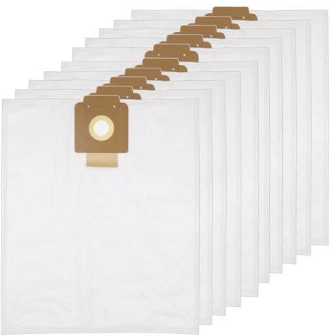 SPARES2GO SMS Dust Bags for Karcher T7/1 T9/1 T10/1 T12/1 Series Vacuum Cleaner (Pack of 10)