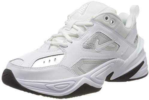 Nike CJ9583 Damen Leichtathletikschuhe, Mehrfarbig (White/White/Metallic Silver/Black 100), 37.5 EU