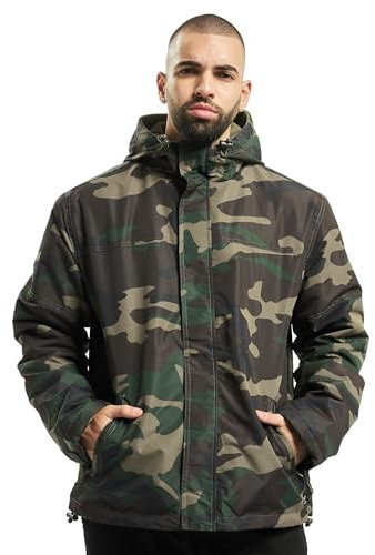 Brandit Frontzip Windbreaker, Farbe: woodland, Größe: XXL