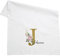 Herz & Heim® Personalisiertes Geschirrtuch 100% Baumwolle 45 x 70 cm mit Aufdruck Ihrer Wunschnamen Rosen