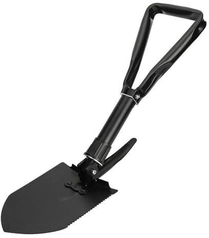 Pelle Pliante Pelle Polyvalente Pelle de Survie Portable Outil de retranchement Pelle Pliable Pelle de Jardin surdimensionnée Pelle Pliante Portable pour Un Travail Plus Rapide