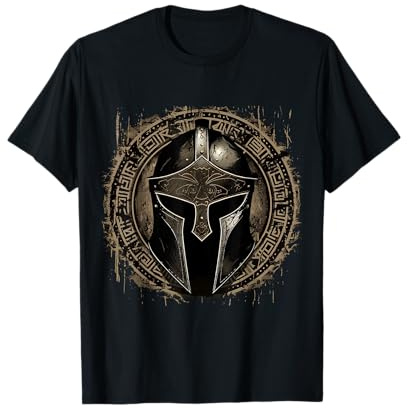 Sparta - Casco da combattimento spartano Leonidas Spartan, da uomo Maglietta
