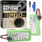 EGR 4200mAh akku ersatzakku kompatibel mit eufy Robovac 11 11S 11C 11S Plus 11S MAX 12 15C 15C MAX 15T 25C 30C G10 Hybrid G30 Edge R500 R450 & Ecovacs Deebot N79 N79S N95 DN622 661-2er Pack