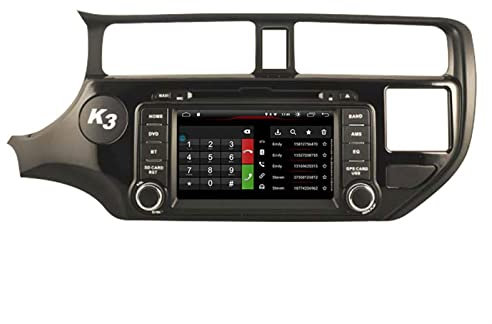 JINFOLI Navigazione GPS 2 Din Autoradio Multimedia WIFI Stereo DSP Carplay Android 11 Lettore DVD for auto Adatto, for Kia, Rio K3 2012 2013 2014 2015 Impianto audio stereo per auto