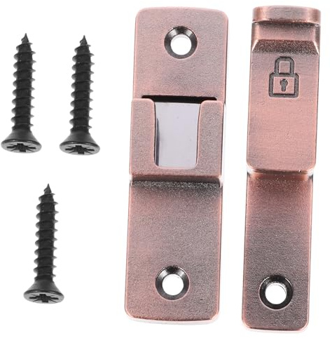 EXHUMKY Cerradura de Puerta de Flip Latch de Alta Resistencia para Puertas Corredizas Garajes y Ventanas Seguridad Adicional contra Intrusiones Fabricada de Durable y Confiable