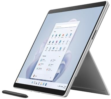 Microsoft MS Surface Pro 9 i7-256-16-W10P-sr Commercial - Platinum (Reconditionné)