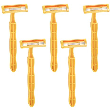 Zanthicia Rasierer für Männer Manueller Rasierer 2 lagiger, ultradünner Bartentferner, hohler Designgriff, Körperpflege, Gesicht, Beine, Achselhöhlen