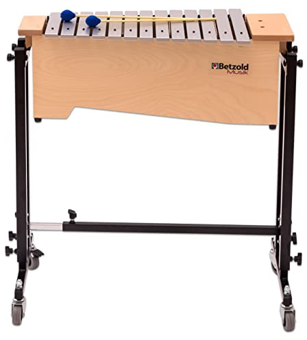 Betzold Alt-Metallophon inkl. Ständerwagen