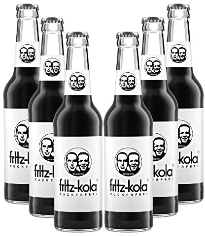 Fritz-Kola Zuckerfrei / Zero / Light Sixpack - 6x330ml = 1980ml