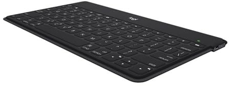 Logi by Logitech Keys-to-Go Keys to go Ultra Slim Keyboard compatible with iPhone/iPad + stand