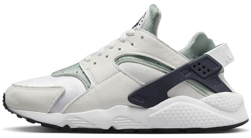 Nike Damen Air Huarache Sneaker, White/Obsidian-Mica, 40