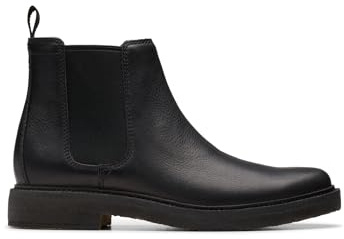 Clarks Clarkdale Easy Mens Black Leather, 8.5
