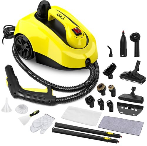 TVD Dampfreiniger, Polstermöbelreiniger, Dampfreiniger mit 5 m extra langem Netzkabel für Bodendampfer, Ofen, Teppich, Sofa, Polster, Bettwanzen