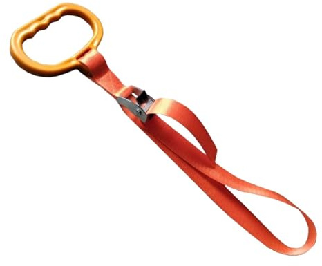 Bärrem med handtag förlängningssladd förvaringsrem för kablar RV Garage total längd 45 cm