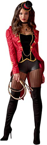 Spirit Halloween Ringmaster Kostüm für Erwachsene, Mehrfarbig, Erwachsene medium