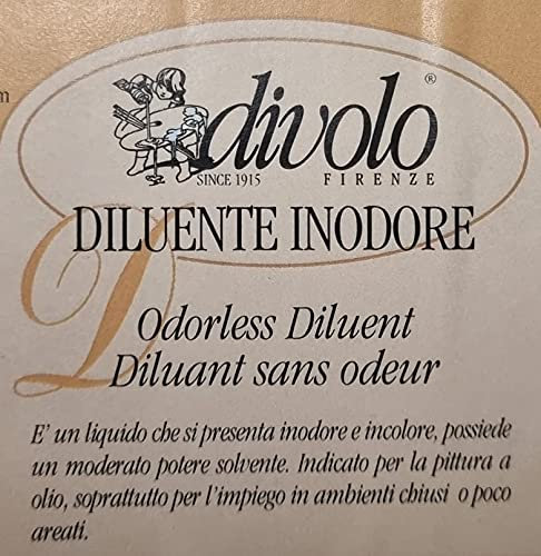 Diluente inodore 125ml Pittura a Olio