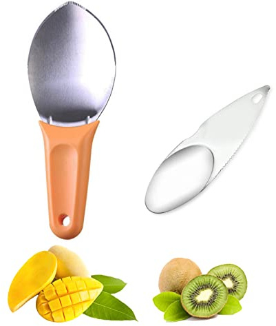 Mango Slicer Cutter Peeler Corer,Kiwi Slicer,Mango and Kiwi Splitter Divider Cuber Corer Remover,Watermelon Cutter Tool,Kitchen Tools for Making Fruit Salad