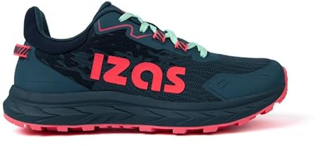 Izas Ikki Zapatilla Trail Running Terreno Media-Alta Malla Transpirable Amortiguación Suela Tracción Tacos 3-4mm