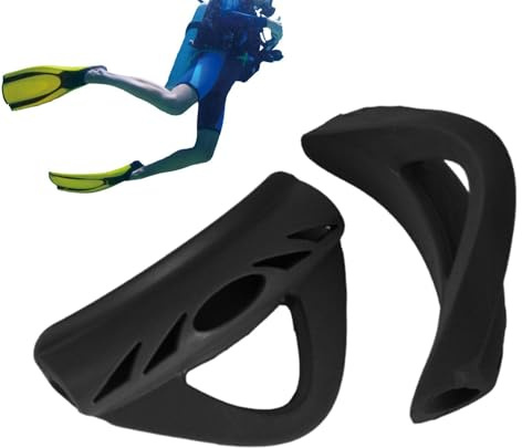 Dykfena Handtagsrem 2-Pack Ersättningsremmar Till Dykfenor Och Simfötter | Dykfenshandtag För Snorkling, Fridykning, Undervattensbruk, Utomhusbruk Samt Passar Alla Män, Kvinnor Och Vuxna