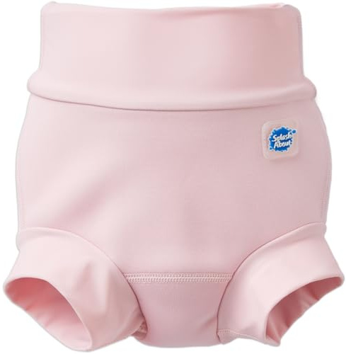 Splash About Happy Nappy pañal de natación reutilizable, Almond Blossom, 3-4 años