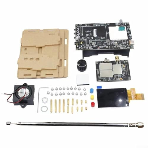 SPORTARC Full Band Radio V5A Kit, Digital Analog Utmatning DIY Fullbandsradio, Multiläge Kompatibilitet FM AM MW SW SSB LSB USB (Paket 1)