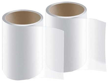 Whychstore Kit di riparazione per materassi gonfiabili in TPU, per letti ad aria e piscine, trasparente, impermeabile, confezione da 2